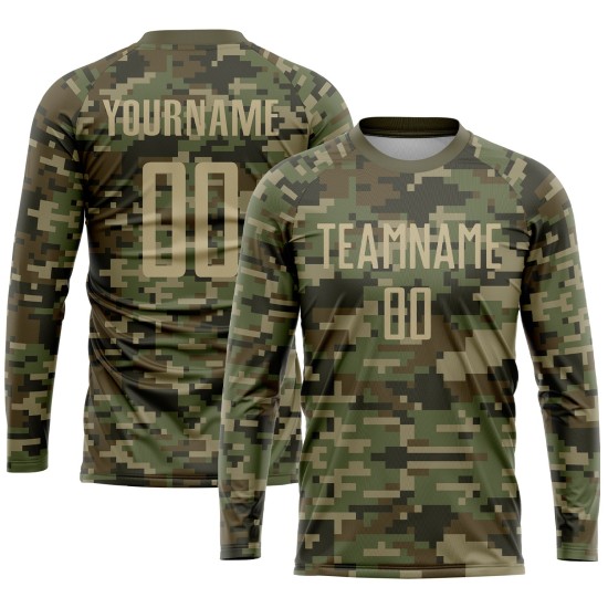 Trikot Uniform Camo Sublimation Vegas Soccer Custom Salute Gold-Olive Service zu Trikot Uniform Camo Sublimation Vegas Soccer Custom Salute Gold-Olive Service zu