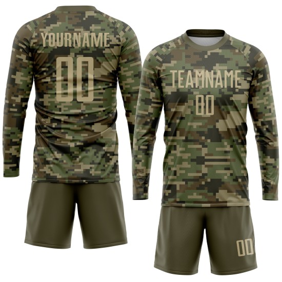 Trikot Uniform Camo Sublimation Vegas Soccer Custom Salute Gold-Olive Service zu Trikot Uniform Camo Sublimation Vegas Soccer Custom Salute Gold-Olive Service zu
