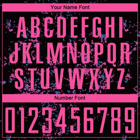 Blaue Uniform Jersey Custom Schwarz Pink-Light Fußball Sublimation Blaue Uniform Jersey Custom Schwarz Pink-Light Fußball Sublimation
