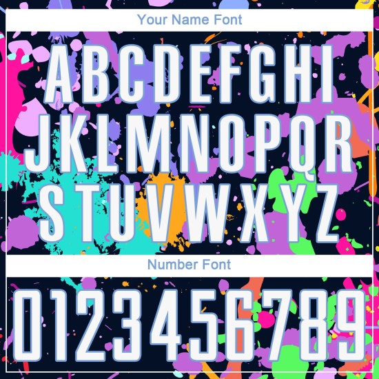 Blaue Uniform Weißlicht Jersey Sublimation Fußball Benutzerdefinierte Muster Graffiti Blaue Uniform Weißlicht Jersey Sublimation Fußball Benutzerdefinierte Muster Graffiti