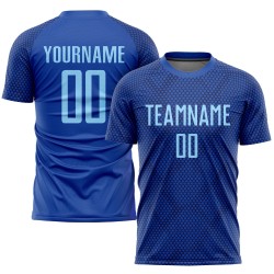 Jersey Royal Sublimation Uniform Custom Blau Licht Fußball Jersey Royal Sublimation Uniform Custom Blau Licht Fußball