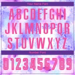 Benutzerdefinierte Fußball Sublimation Pink-Lila Farbstoff Uniform Krawatte Trikot Benutzerdefinierte Fußball Sublimation Pink-Lila Farbstoff Uniform Krawatte Trikot