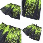 Uniform Sublimation Schwarz Neon Benutzerdefinierte Grün Jersey Fußball Uniform Sublimation Schwarz Neon Benutzerdefinierte Grün Jersey Fußball