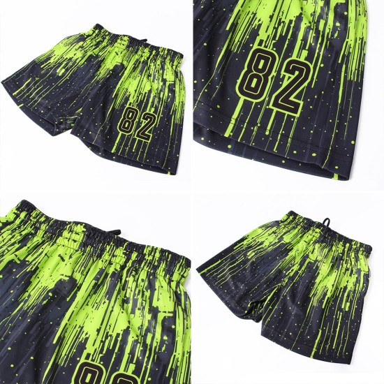 Uniform Sublimation Schwarz Neon Benutzerdefinierte Grün Jersey Fußball Uniform Sublimation Schwarz Neon Benutzerdefinierte Grün Jersey Fußball
