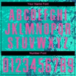 Benutzerdefinierte Teal Sublimation Pink-Royal Jersey Uniform Fußball Benutzerdefinierte Teal Sublimation Pink-Royal Jersey Uniform Fußball