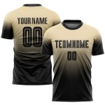 Sublimation Schwarz Verblassen Benutzerdefinierte Mode Jersey Creme Uniform Sublimation Schwarz Verblassen Benutzerdefinierte Mode Jersey Creme Uniform
