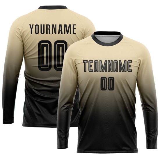 Sublimation Schwarz Verblassen Benutzerdefinierte Mode Jersey Creme Uniform Sublimation Schwarz Verblassen Benutzerdefinierte Mode Jersey Creme Uniform