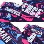 Sublimation Custom Weiß-Rosa Figur Uniform Jersey Fußball Sublimation Custom Weiß-Rosa Figur Uniform Jersey Fußball