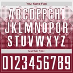 Benutzerdefinierte Uniform Crimson Sublimation Fußballtrikot Weiß Benutzerdefinierte Uniform Crimson Sublimation Fußballtrikot Weiß