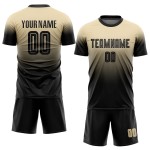 Sublimation Schwarz Verblassen Benutzerdefinierte Mode Jersey Creme Uniform Sublimation Schwarz Verblassen Benutzerdefinierte Mode Jersey Creme Uniform