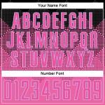 Sublimation Blau Quadratische Form Benutzerdefinierte Gradienten Uniform Fußball Rosa Jersey Schwarz-Licht Sublimation Blau Quadratische Form Benutzerdefinierte Gradienten Uniform Fußball Rosa Jersey Schwarz-Licht