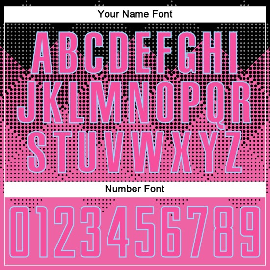 Sublimation Blau Quadratische Form Benutzerdefinierte Gradienten Uniform Fußball Rosa Jersey Schwarz-Licht Sublimation Blau Quadratische Form Benutzerdefinierte Gradienten Uniform Fußball Rosa Jersey Schwarz-Licht