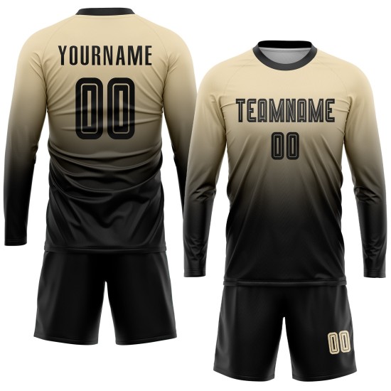 Sublimation Schwarz Verblassen Benutzerdefinierte Mode Jersey Creme Uniform Sublimation Schwarz Verblassen Benutzerdefinierte Mode Jersey Creme Uniform