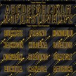 Schwarz-Gold Sublimation Fußballtrikot Schwarze benutzerdefinierte Uniform Schwarz-Gold Sublimation Fußballtrikot Schwarze benutzerdefinierte Uniform